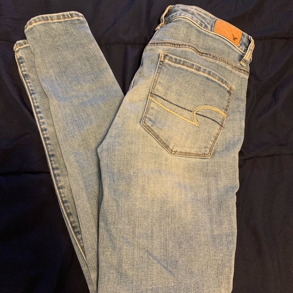 Super stretch AEO Hi-Rise Jegging